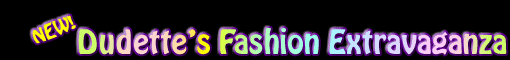 NEW! Dudette's Fashion Extravaganza