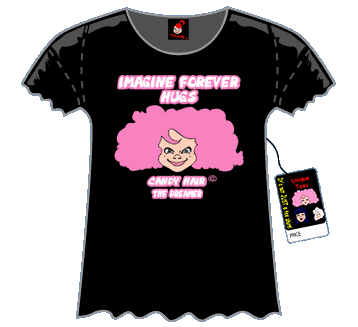 Candy Hair - Imagine Forever Hugs T-shirt