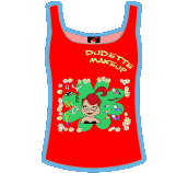 Dudette Make-Up Baby Rip Tank Top T-shirt