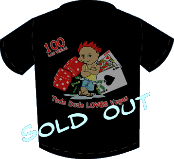Tude Dude & Dudette Loves Vegas Double Sided T-shirt