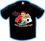 Tude Dude Loves Vegas T-shirt